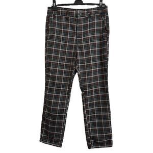 AMERICAN EAGLE GREEN PLAID STRETCH PANTS 8